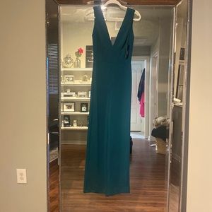 Lulus green wide leg jumpsuit
